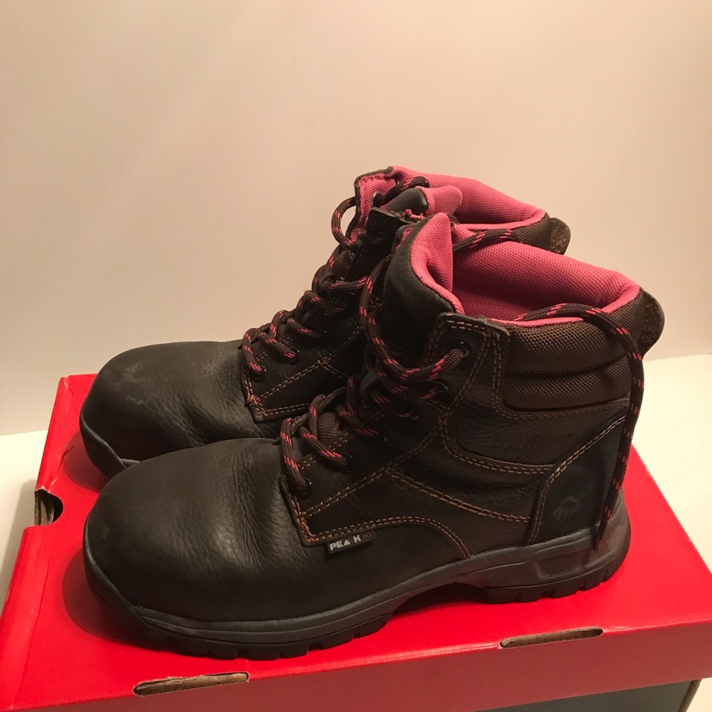 Women’s Size 8M Wolverine Composite Toe Boots